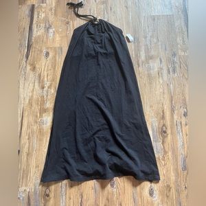 old navy black maxi dress